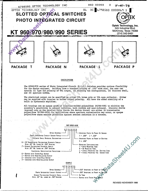 <?=KT96x?> डेटा पत्रक पीडीएफ