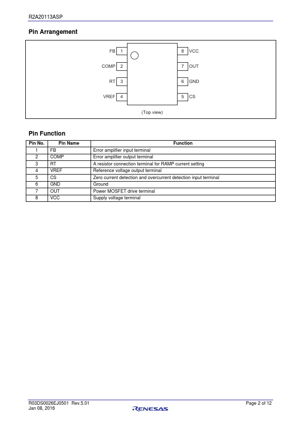 R2A20113ASP