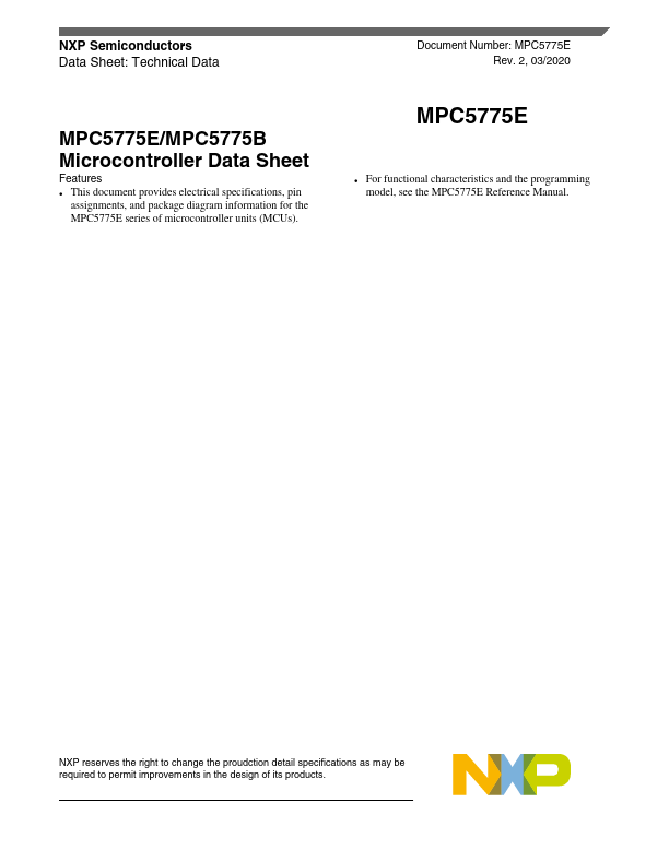 MPC5775B
