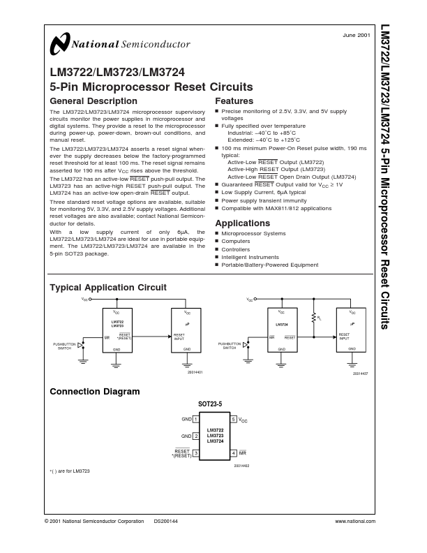 LM3724 National Semiconductor