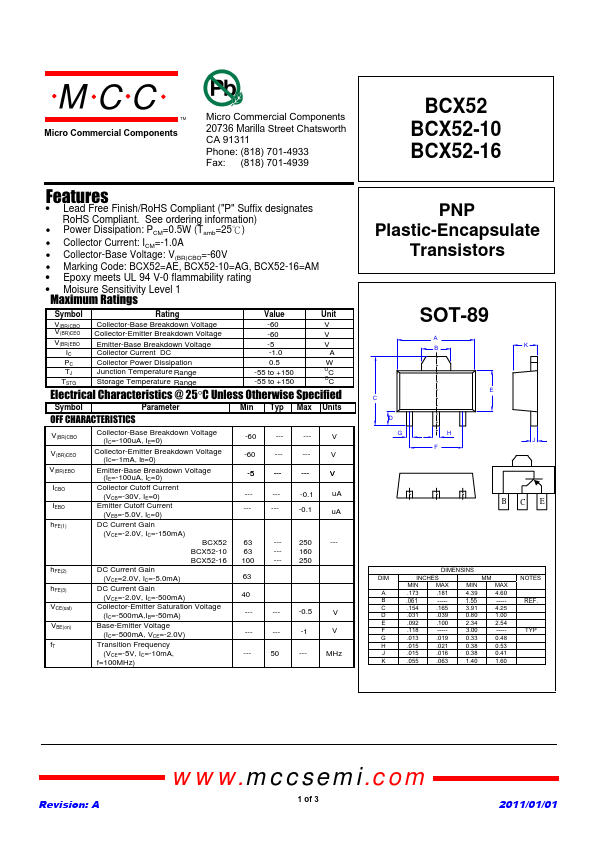 BCX52-10