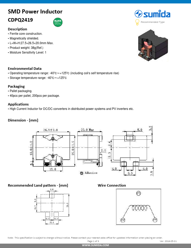 <?=CDPQ2419NP-220LB-AL343?> डेटा पत्रक पीडीएफ