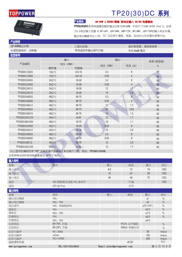 TP20DC48S03