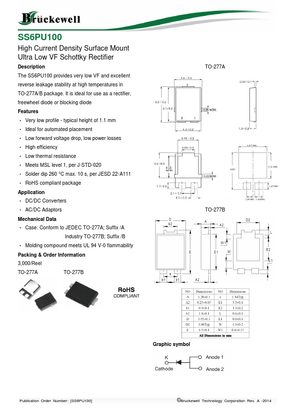 SS6PU100 Bruckewell