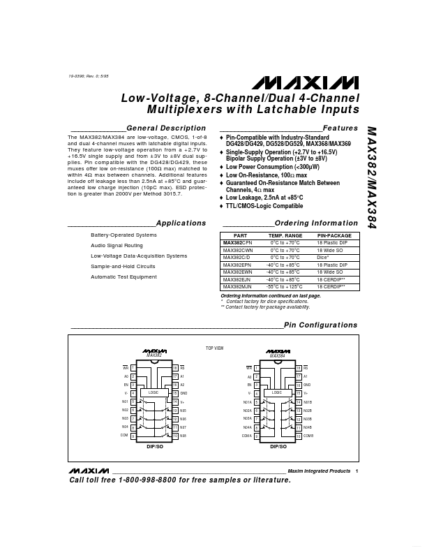 MAX384 Maxim