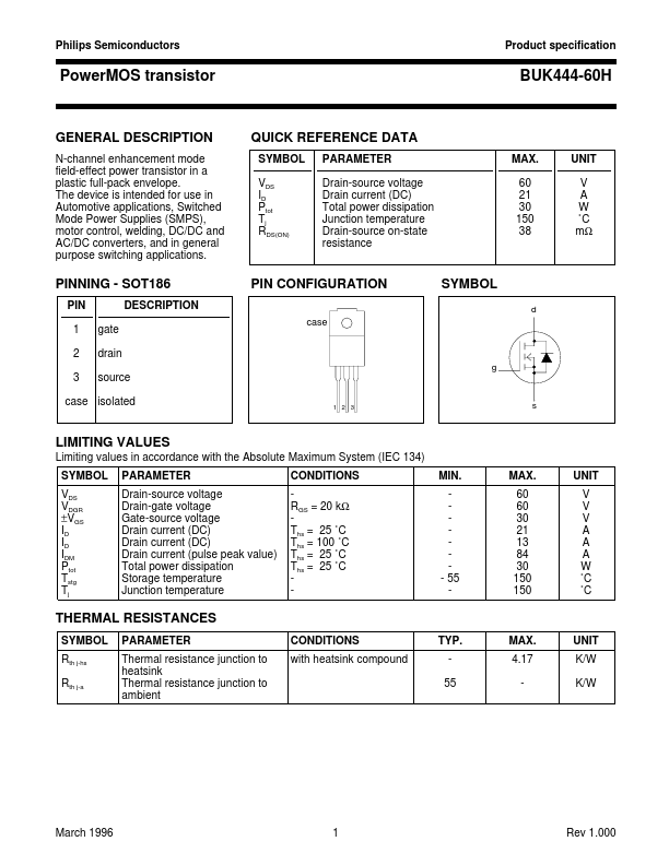 BUK444-60H