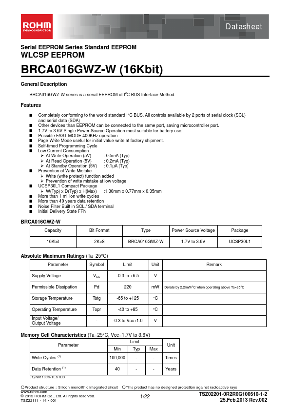 BRCA016GWZ-W