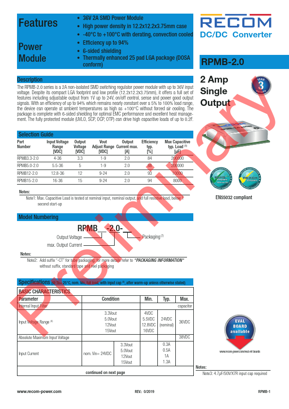 <?=RPMB3.3-2.0?> डेटा पत्रक पीडीएफ