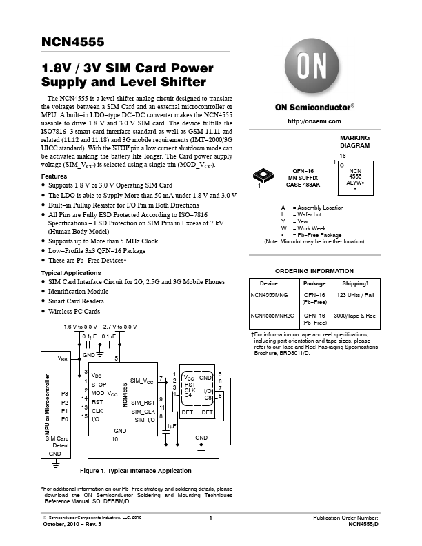 NCN4555 ON Semiconductor