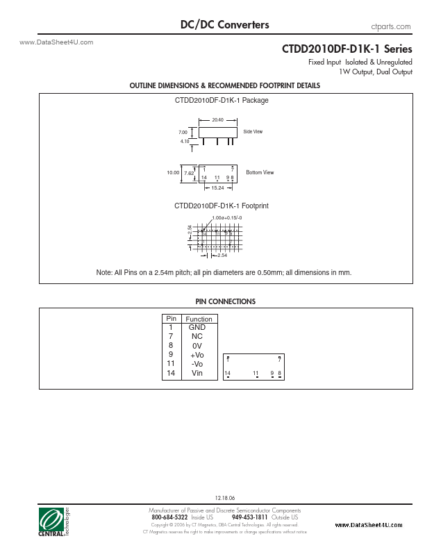 CTDD2010DF-D1K-1