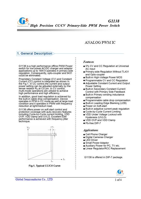 G1138 Global Semiconductor