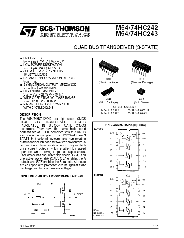 M54HC243