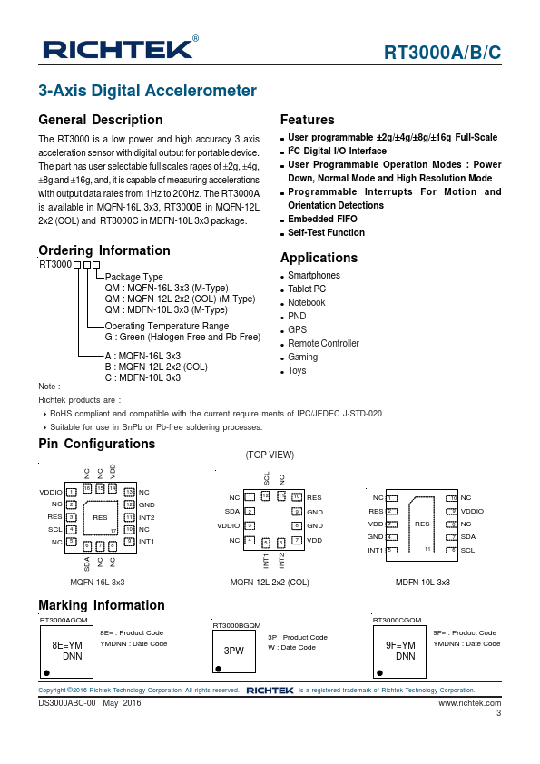 RT3000A