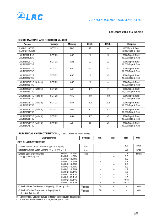 LMUN2115LT1G