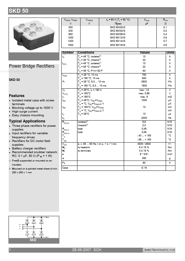 <?=SKD50?> डेटा पत्रक पीडीएफ