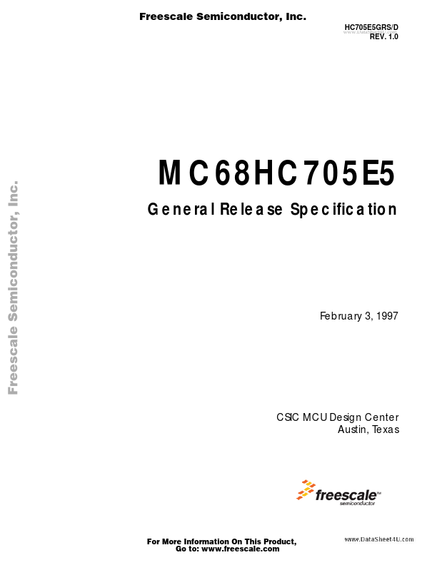 MC68HC705E5