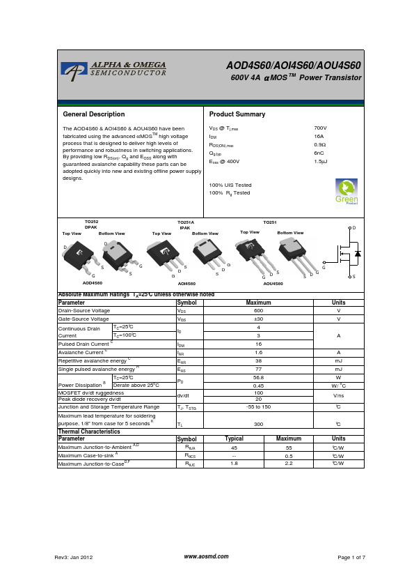 AOD4S60