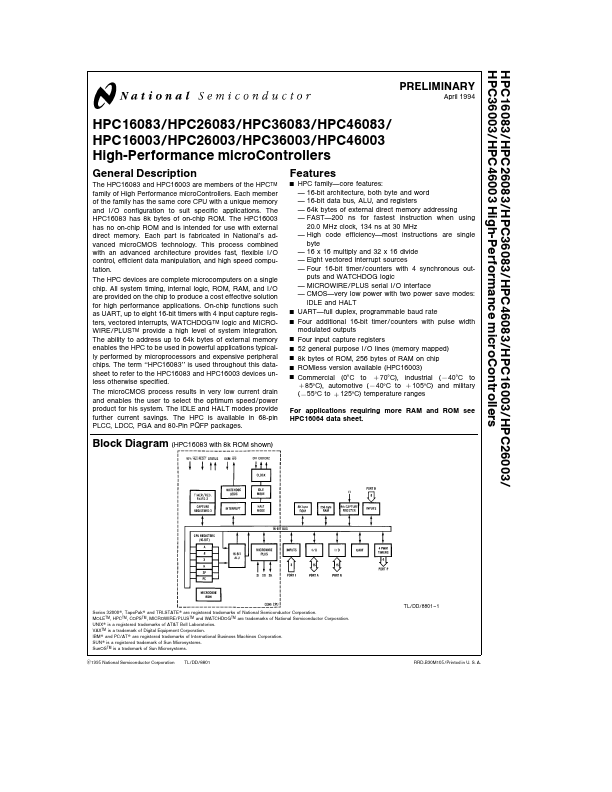 <?=HPC46083?> डेटा पत्रक पीडीएफ