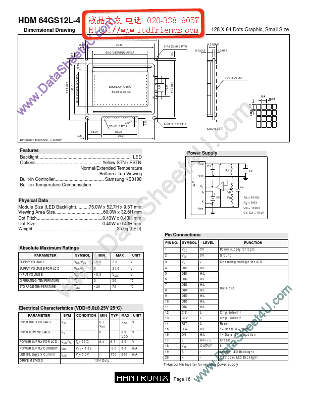 HDM64gs12l-4 HANTRONIX