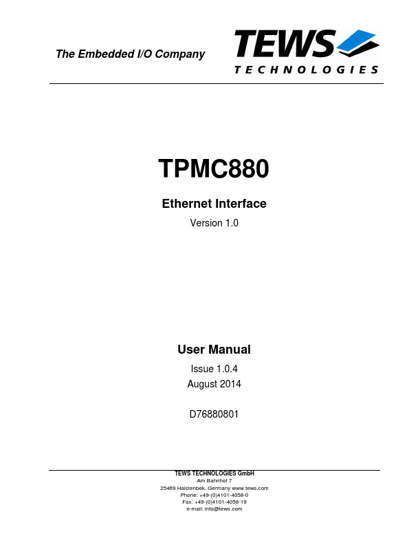 <?=TPMC880?> डेटा पत्रक पीडीएफ