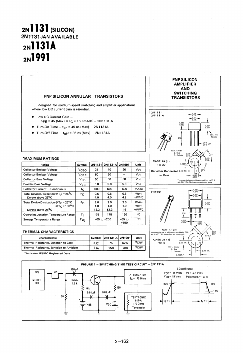 2N1131 Motorola