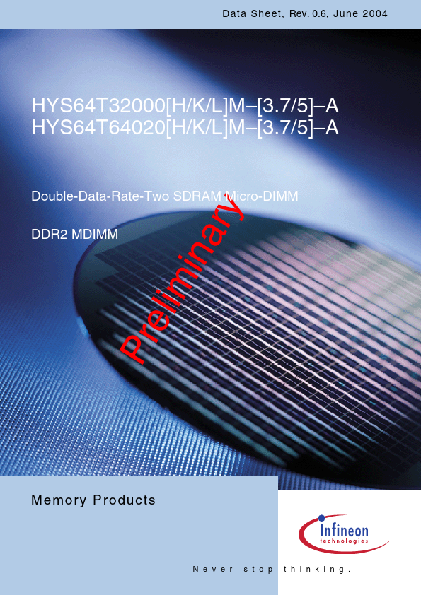 <?=HYS64T32000HM-5-A?> डेटा पत्रक पीडीएफ