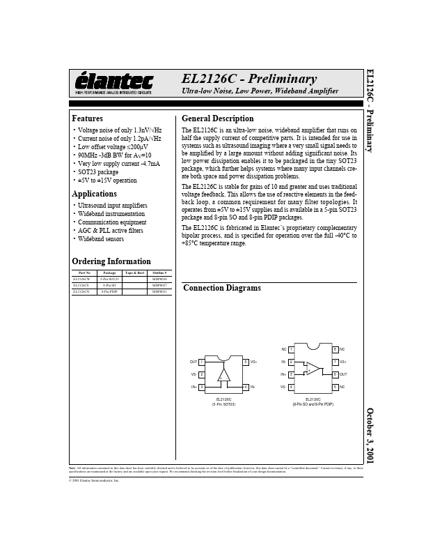 EL2126C Elantec