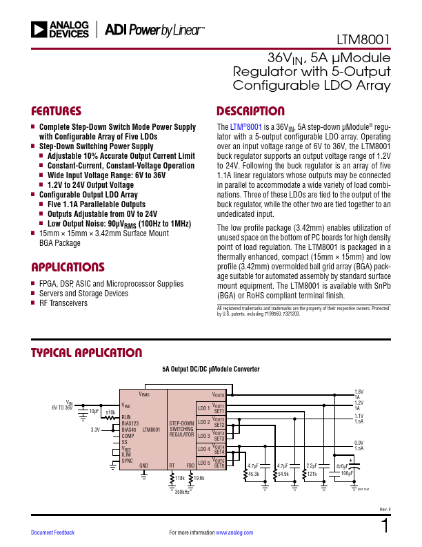 LTM8001 Analog Devices
