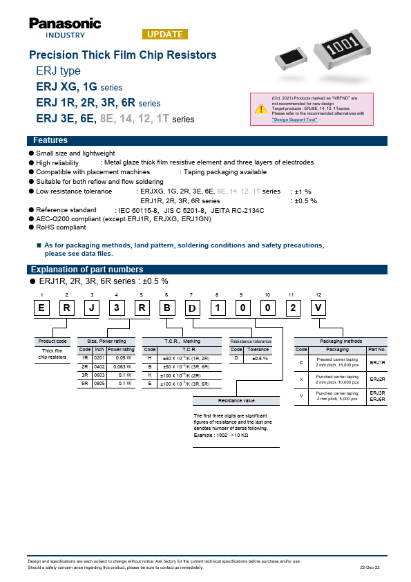 ERJ6RB Panasonic