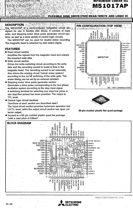M51162Datasheet(PDF) - Mitsubishi Electric Semiconductor