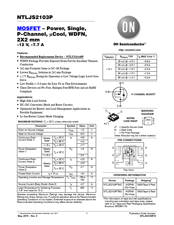 NTLJS2103P