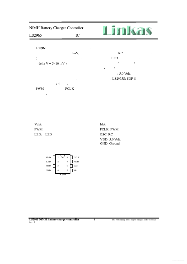 LS2965 Linkas