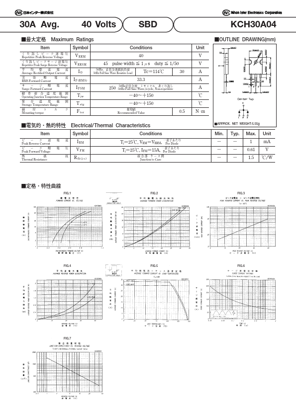 KCH30A04 Nihon Inter Electronics