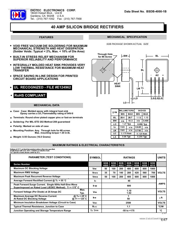 SDB4001