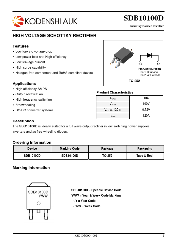 SDB10100D AUK