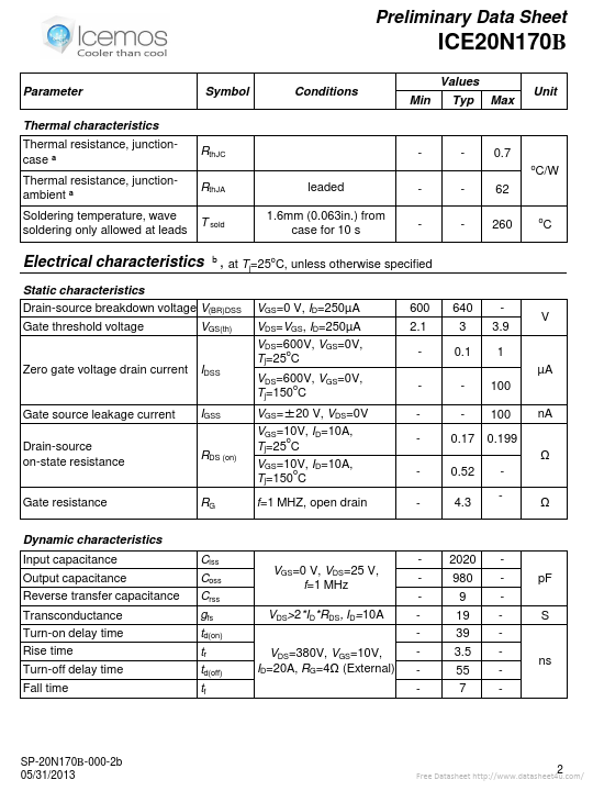 ICE20N170B