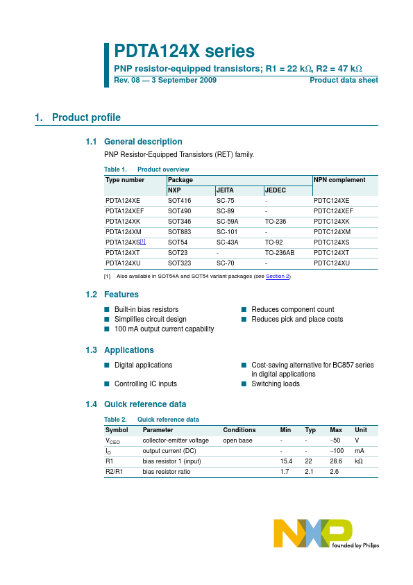 PDTA124XU