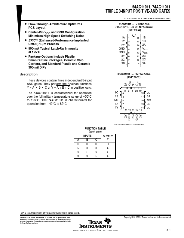 74AC11011