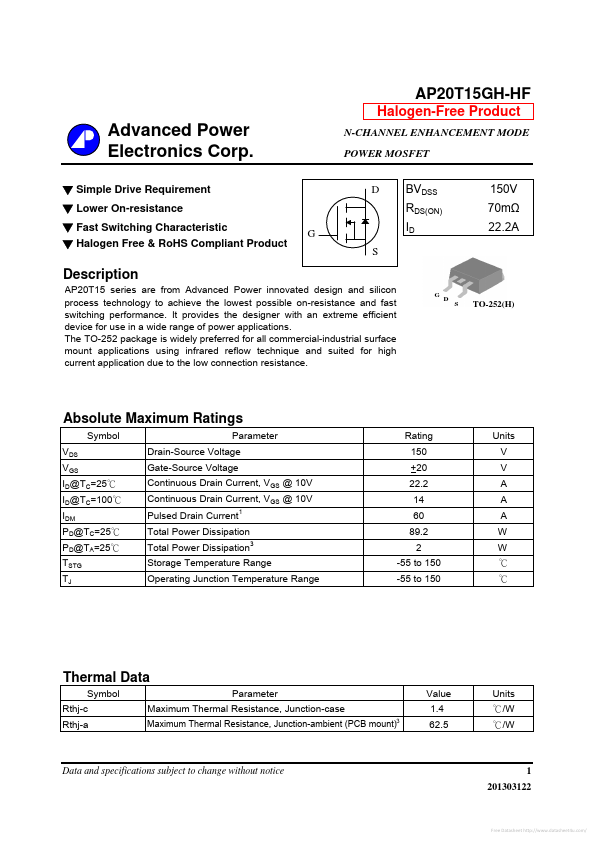 AP20T15GH-HF