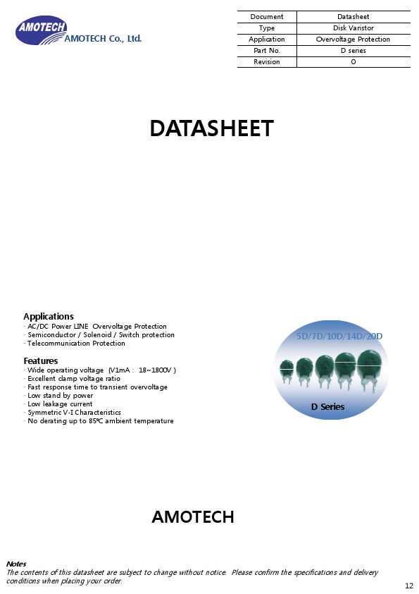 INR14D560K AMOTECH