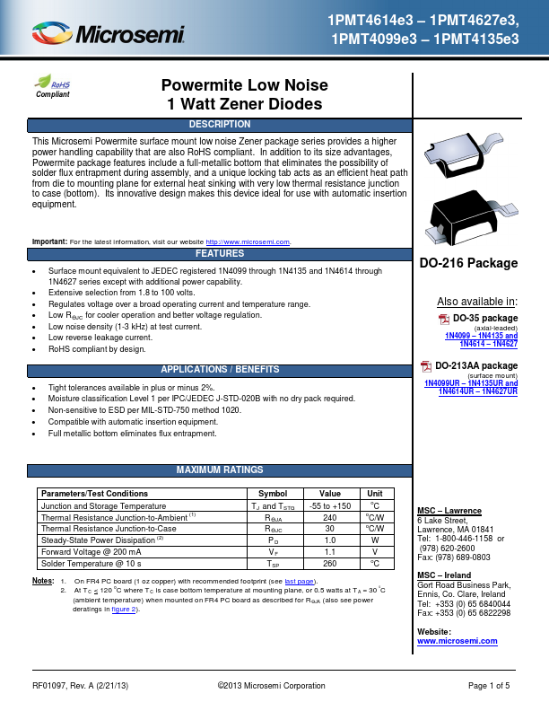 1PMT4132 Microsemi