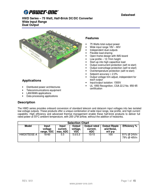 HWD075DGE-A