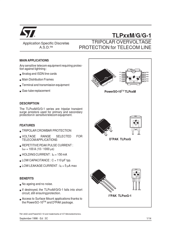 TLP270G STMicroelectronics