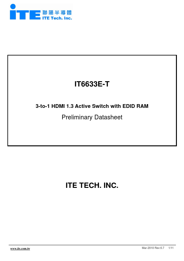 IT6633E-T