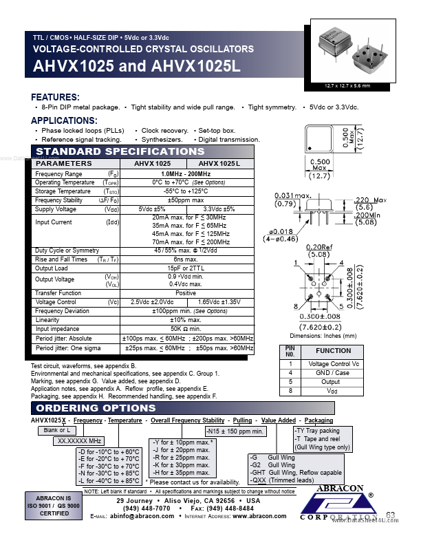 AHVX1025L