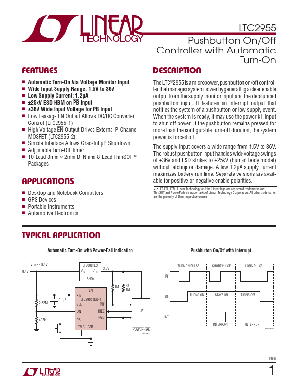 LTC2955 Linear Technology