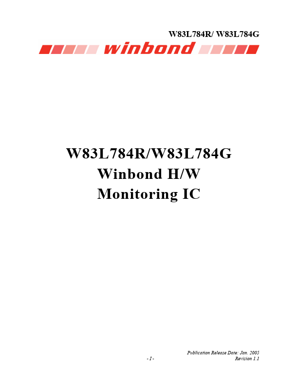 W83L784G Winbond