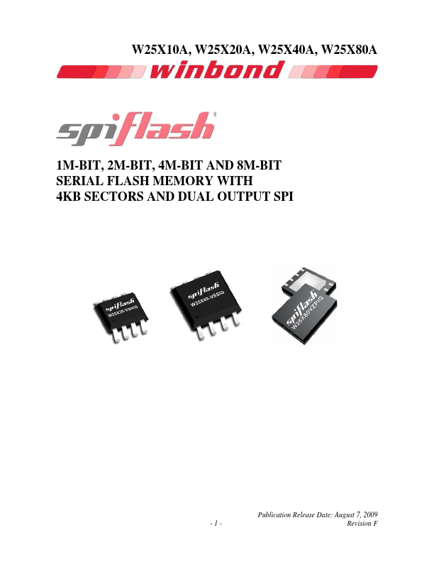 W25X10A Winbond
