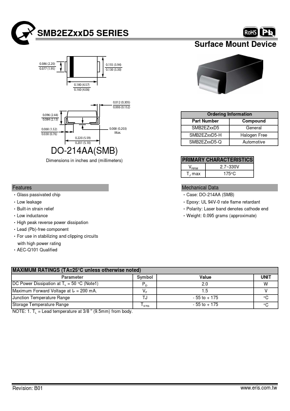 <?=SMB2EZ3.3D5?> डेटा पत्रक पीडीएफ