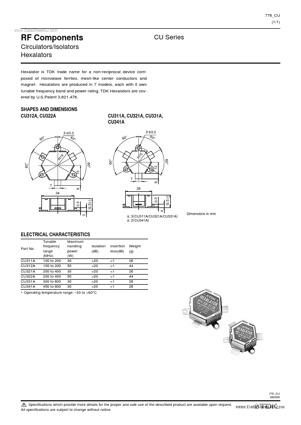 CU321A